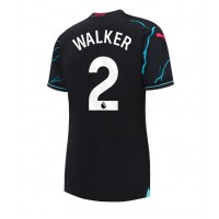Manchester City Kyle Walker #2 Replika Tredje Tröja Dam 2023-24 Kortärmad